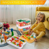 Kids Toys Storage Organizer for Lego Clear Building Blocks Container Box