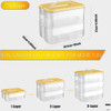 Kids Toys Storage Organizer for Lego Clear Building Blocks Container Box