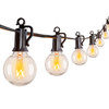 Outdoor String Light 50Feet G40 Globe Patio Lights with 52 Edison Glass Bulbs Outdoor String Light 50Feet G40 Globe Patio Lights with 52 Edison Glass Bulbs
