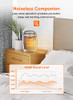 GiveBest Portable Electric Space Heater with Thermostat 1500W/750W Safe - Silver