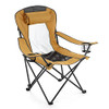 ARROWHEAD OUTDOOR PORTABLE FOLDING HYBRID 2-IN1 CAMPING CHAIR, KKS0290U - TAN