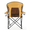 ARROWHEAD OUTDOOR PORTABLE FOLDING HYBRID 2-IN1 CAMPING CHAIR, KKS0290U - TAN