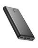 ANKER POWER BANK 26,800 MAH EXTERNAL BATTERY DUAL INPUT PORT A1277 - BLACK