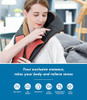 SULIVES Shiatsu Back and Neck Massager Heat Deep Kneading Massage - Black