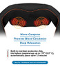 SULIVES Shiatsu Back and Neck Massager Heat Deep Kneading Massage - Black