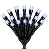 Touch of Eco Solar String Lights 100 LED's 48.8 Feet - Cool White