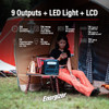 Energizer 960W MAX Portable Power Station, LiFePO4 LFP Solar Generator - Black