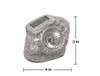 Touch of Eco Solar Rock Lights, 2 Pack, TOE232 - Gray