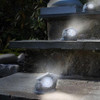 Touch of Eco Solar Rock Lights, 2 Pack, TOE232 - Gray