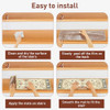 KOOTETA CARPET STAIR TREADS NON SLIP FOR WOODEN STEPS 15PCS 30X8 ROLAND