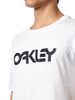 OAKLEY MARK II TEE SHIRT FOR MEN SIZE LARGE 457133 WHT/BLK New