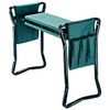 AB+ ABJ-KNLST01 Garden Kneeler Seat 2 Bonus Tool Pouches Soft Pad - Green
