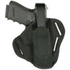 BLACKHAWK NYLON 3-SLOT PANCAKE HOLSTER 40PC04BK - MATTE BLACK