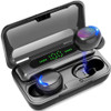 BMHOLU WIRELESS EARBUDS LARGE CHARGING CASE AND PHONE CHARGING FUNCTION BLACK
