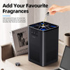 AROEVE AIR PURIFIERS BEDROOM AIR PURIFIER AROMATHERAPY FUNCTION MK06- BLACK