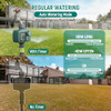 VIMLINC SPRINKLER TIMER PROGRAMMABLE WATER TIMER HOSE, DIGITAL, 1 OUTLET - GREEN
