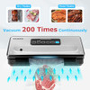 INKBIRD Food Vacuum Sealer Machine 10-in-1 Bag Storage Up to 20FT Cutter