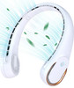 KIDEE R5 Portable Neck Fan 3 Speeds Adjustable Wearable Neckband R5-IVORY/WHITE