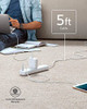 ANKER POWER STRIP WITH USB 3-OUTLET 3 POWERIQ USB POWERSTRIP A9131 - WHITE