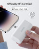 Anker Nano Power Bank Built-in Lightning Connector 5,000mAh A1645 - Purple