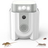 Endbug Ultrasonic Pest Repeller Indoor Rodent Repellent with PIR DT-01 White