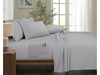 Rayon from Bamboo Blend 6-Piece Smart Sheet Set with Side Pockets - SILVER
