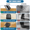 EYEFEAT 32 PCS CHAIR LEG FLOOR PROTECTORS, ROUND SILICONE CHAIR LEG - BLACK
