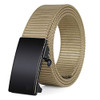 FAIRWIN MEN'S RATCHET 1.25" NYLON AUTOMATIC BUCKLE NO HOLES, XS, BEIGE