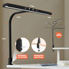 VAZILLIO Desk Lamp LED Dimmable 24 W Daylight Lamp Clampable U18TC, Black