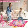 Joyvalley Kids Dance Mat Toys - 1 Player, Music Light, YQ3305 - Princess Pink