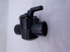PENTAIR - 2-WAY POOL WATER DIVERTER VALVE 2-1/2", 200176.B - BLACK