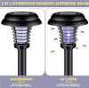 Hakol BH-381-8 PACK Solar Bug Zapper Main - Black