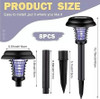 Hakol BH-381-8 PACK Solar Bug Zapper Main - Black
