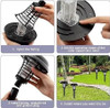 Hakol BH-381-8 PACK Solar Bug Zapper Main - Black
