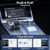 Teeran CarPlay Wireless Adapter Factory Wired CarPlay 2024 Upgrade Dongle