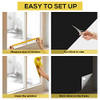RUseeN Portable Blackout Shades (79" x 57") 100% Blackout Material