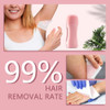 HAWCAY - ROLL ON WAX KIT BY HAWCAY - WAX WARMER FOR HAIR REMOVAL - PINK