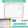 Jorking White Board, Dry Erase Calendar 16”x12” Magnetic, JK0005-5 - GOLDEN