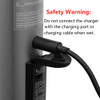 Segway Ninebot Battery Charger for ES2/ES4/E22/ES1L Electric Kick Scooter Black