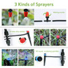 MIXC 226FT Greenhouse Micro Drip Irrigation Kit Automatic Irrigation System