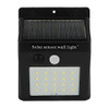 SISHUINIANHUA 20 LED SOLAR LAMP LIGHTS PIR MOTION SENSOR LIGHT 6 PACK, BLACK