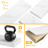 BAMEOS Floating Shelves, Wall Mounted Wooden Shelves with Invisible Brackets