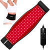 VICONOR RED LIGHT THERAPY BELT FOR BODY INFRARED LIGHT THERAPY DEVICES - Black