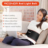 VICONOR RED LIGHT THERAPY BELT FOR BODY INFRARED LIGHT THERAPY DEVICES - Black