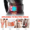 VICONOR RED LIGHT THERAPY BELT FOR BODY INFRARED LIGHT THERAPY DEVICES - Black