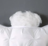 DOCTOR PILLOW HYBRID ICE ALL NIGHT COMFORT HOTEL STYLE PILLOW - WHITE