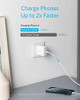 Anker USB C 65W PIQ 3.0 Type-C Charger PowerPort III 65W A2713 - White