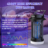 Bug Zapper for Indoor Outdoor, Rechargeable Mosquito Zapper with LED Light