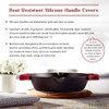 CUISINEL PRE-SEASONED CAST IRON DUAL HANDLE SKILLET 10" & 12"
