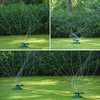 TACARLTHA ROTATING SPRINKLER 1/2PCS LEAKPROOF 3 ARM 360-DEGREE ROTATABLE